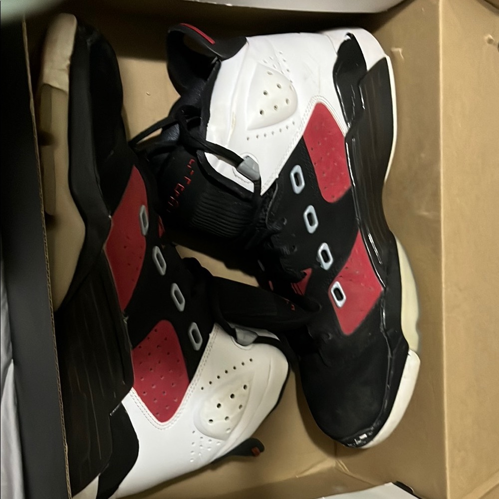 Jordan Sneakers Black Red White
